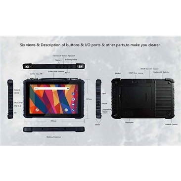 Tablet TM Solutions 10" MT8735A,2GB,32Gb,Wifi,4G/LTE,BT,8.1A - 311780048