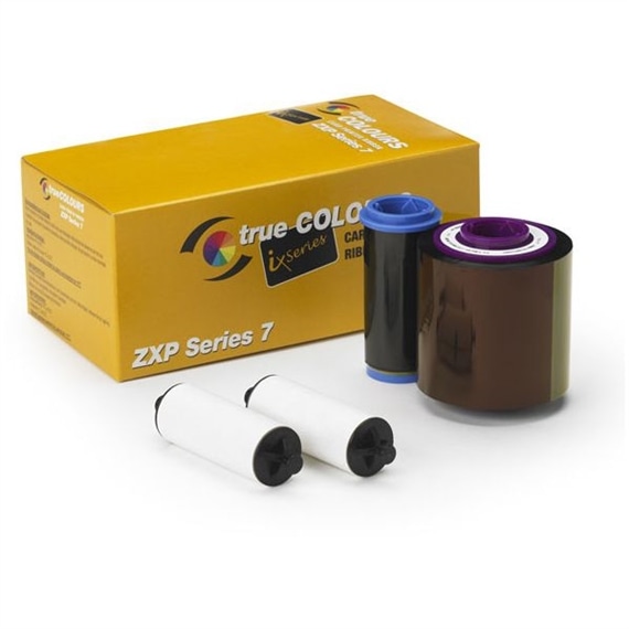 Cassete fita cores YMCKO p/Zebra ZXP7 - 20717043