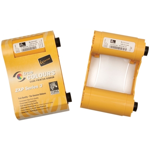 Cassete Fita Preta  p/ Zebra ZXP3 - 20717023
