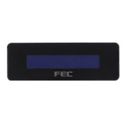 Visor Cliente LCD Preto 2x20 RS232 p/AerPOS - 31074069