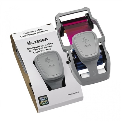Cassete Fita Cores 5 Painéis p/ Zebra ZC300 - 20717065
